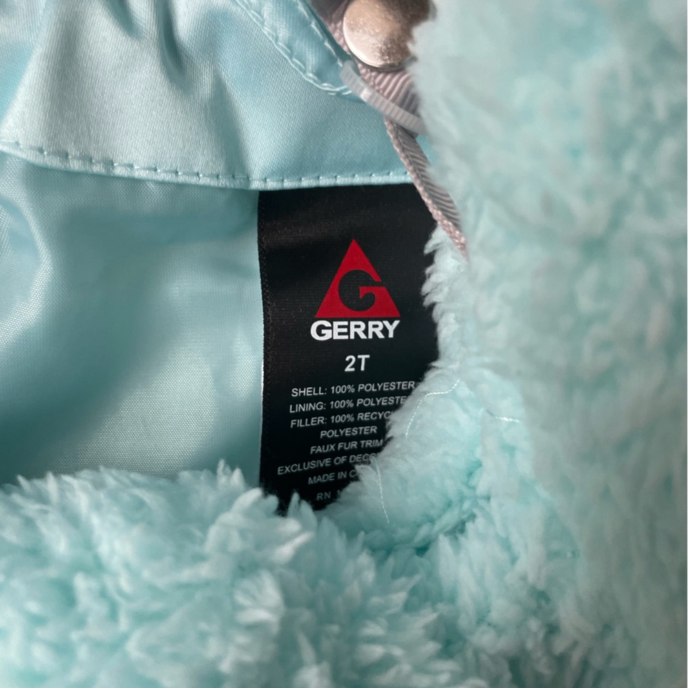 GERRY 3-in-1 Kids Puffer Systems Jacket - Coat/Fleece/Beanie 2T - Picture 6 of 9